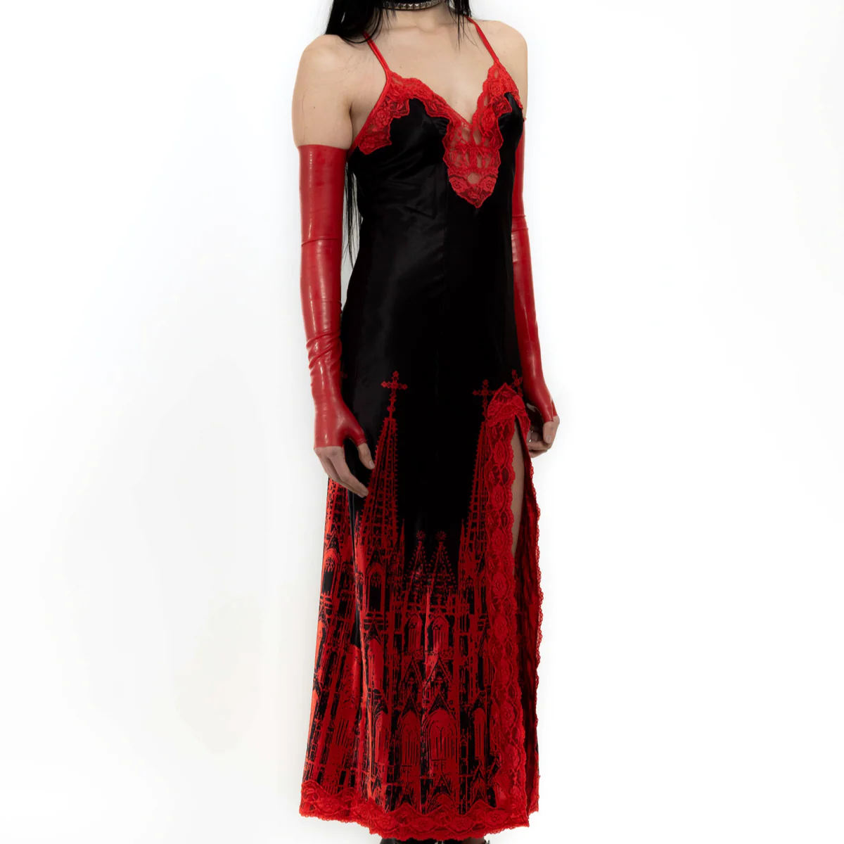CATHEDRAL MAXI DRESS - Image 8
