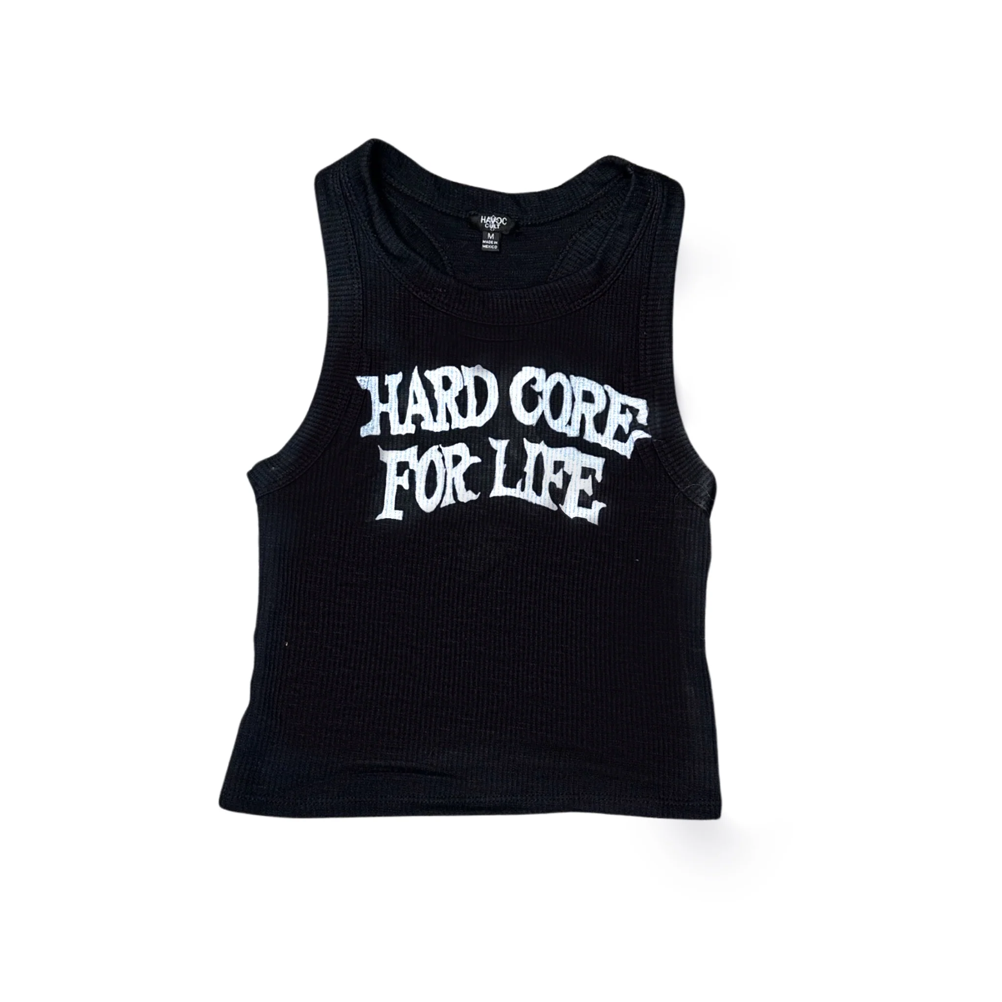 HARDCORE FOR LIFE TANK BLACK - Image 2