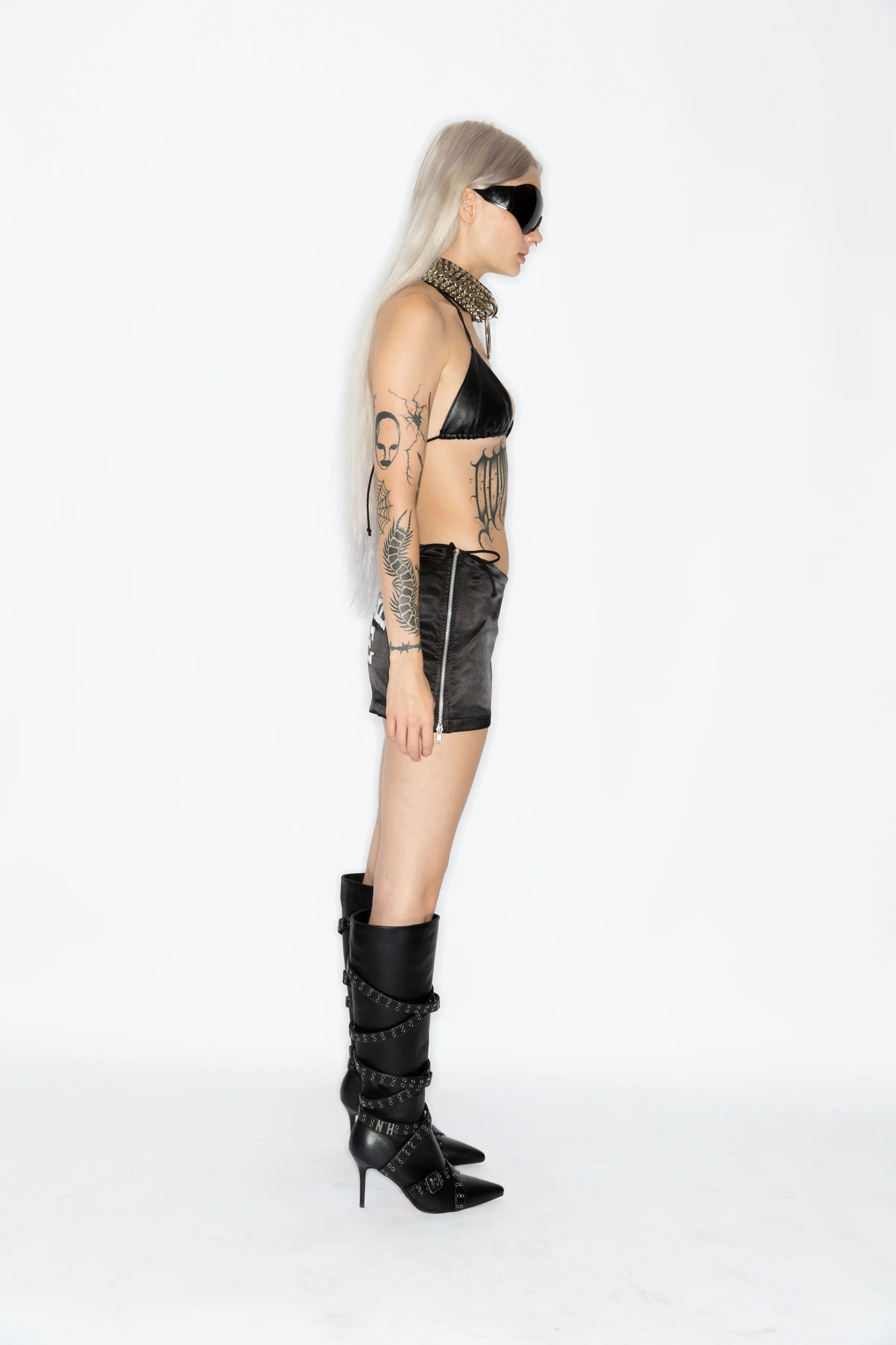 HARDCORE FOR LIFE MINI SKIRT - Image 4